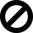 Icono de prohibido